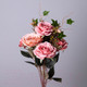 Миниатюра изображения товара Искусственный букет Lefard Розы / 535-388 (кремово-розовый)