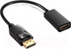 Миниатюра изображения товара Кабель/переходник ExeGate EX-DPM-HDMIF-0.1 / EX294706RUS (0.1м, черный)