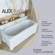 Миниатюра изображения товара Ванна акриловая Alex Baitler Victoria 170x70