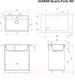 Миниатюра изображения товара Мойка кухонная Ulgran Quartz Forte 760 (07 уголь)