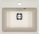 Миниатюра изображения товара Мойка кухонная Practik PR-M 490-001 (белый камень)