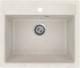 Миниатюра изображения товара Мойка кухонная Practik PR-M 565-001 (белый камень)
