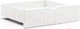 Миниатюра изображения товара Ящик под кровать Мебельград Соня выкатной 785x676x225 (белый)