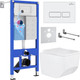 Миниатюра изображения товара Унитаз подвесной с инсталляцией Roxen StounFix Dual Fresh 577353