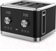 Миниатюра изображения товара Тостер BQ T4000 (черный/стальной)