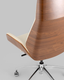 Миниатюра изображения товара Кресло офисное TopChairs Crown SN A312 8383-1 Walnut Back (бежевый)