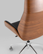 Миниатюра изображения товара Кресло офисное TopChairs Crown SN A312 8383-29 Walnut Back (черный)