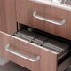 Миниатюра изображения товара Ручка для мебели Mio Tesoro 303-128 / 649900754B (матовый/серебристый)