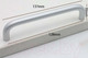 Миниатюра изображения товара Ручка для мебели Mio Tesoro 303-128 / 649900754B (матовый/серебристый)