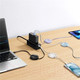 Миниатюра изображения товара Кабель Baseus Free2Draw Mini Retractable Type-C to Type-C / 662802628A (1м, черный)
