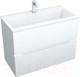 Миниатюра изображения товара Тумба под умывальник Aquanet Джейн 90 / 313287 (белый матовый)