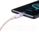 Миниатюра изображения товара Кабель Baseus Explorer для iPhone 15 / 662802554B (1м, розовый)