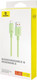 Миниатюра изображения товара Кабель Baseus Habitat Series USB to Type-C / 662802623B (1м, зеленый)