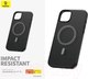 Миниатюра изображения товара Чехол-накладка Baseus Fauxther для iPhone 15 / 660152094A (черный)