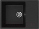 Миниатюра изображения товара Мойка кухонная Practik PR-M 650-004 (черный оникс)