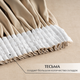 Миниатюра изображения товара Штора Mio Tesoro Canvas 150х250 (бежевый)