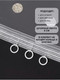 Миниатюра изображения товара Гардина Mio Tesoro Brode 400x260 (капучино)