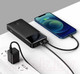 Миниатюра изображения товара Портативное зарядное устройство Baseus Bipow 30000mAh 15W / 101720389A (черный)