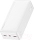 Миниатюра изображения товара Портативное зарядное устройство Baseus Bipow 30000mAh 15W / 101720389B (белый)