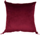 Миниатюра изображения товара Наволочка декоративная Sofi de Marko Жасмин 45х45 / Нав-Ж08-45х45 (бордовый)