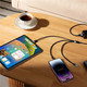 Миниатюра изображения товара Кабель Baseus StarSpeed USB to Type-C / iP / Micro USB / 662802387A (1м)