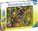 Миниатюра изображения товара Пазл Ravensburger XXL Красочные джунгли / 13351 (200эл)