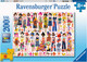 Миниатюра изображения товара Пазл Ravensburger XXL Красочные наряды / 13359 (200эл)