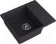 Миниатюра изображения товара Мойка кухонная GranFest GF-UR-658L (черный)