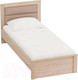 Миниатюра изображения товара Односпальная кровать Мебельград Элана с ортопедическим основанием на опорах 90x200 (дуб сонома)