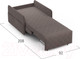Миниатюра изображения товара Кресло-кровать Moon Family 119 / MF006380