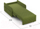 Миниатюра изображения товара Кресло-кровать Moon Family 119 / MF006385