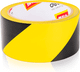 Миниатюра изображения товара Лента сигнальная Deli 33770 (желтый/черный)
