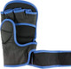 Миниатюра изображения товара Перчатки для единоборств BoyBo Wings для ММА кожаные (XL, черный/синий)