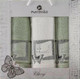 Миниатюра изображения товара Набор полотенец Merzuka Classy / 11291 (3шт, в коробке, зеленый)
