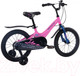 Миниатюра изображения товара Детский велосипед Maxiscoo Jazz Стандарт Плюс 2024 / MSC-J1632 (розовый матовый)