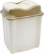 Миниатюра изображения товара Мусорное ведро Эльфпласт Proff ЕР478 (9л, слоновая кость/бежевый)