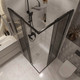 Миниатюра изображения товара Душевой уголок Niagara NG-2823-34BLACK 90x90x195 (черный матовый/тонированное стекло)