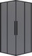 Миниатюра изображения товара Душевой уголок Niagara NG-2823-34BLACK 90x90x195 (черный матовый/тонированное стекло)