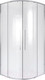 Миниатюра изображения товара Душевой уголок Niagara NG-3626-34 90x90x195 (хром/шиншилла стекло)