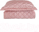 Миниатюра изображения товара Набор текстиля для спальни Sofi de Marko Паола 240х260 / Пок-П02п-240х260 (пепельно-розовый)
