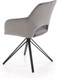 Миниатюра изображения товара Стул Halmar K535 (серый/черный)