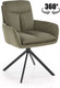 Миниатюра изображения товара Стул Halmar K536 (оливковый/черный)