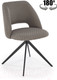Миниатюра изображения товара Стул Halmar K546 (серый/черный)