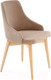 Миниатюра изображения товара Стул Halmar Malaga (Mavel 38/Stelar 16 бежевый/бук)