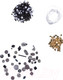 Миниатюра изображения товара Набор для создания украшений Десятое королевство Браслеты своими руками Бижу / 05290 (черный/белый)