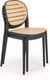Миниатюра изображения товара Стул Halmar K529 (черный/натуральный)