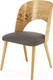 Миниатюра изображения товара Стул Halmar Cadiz (серый/дуб натуральный)