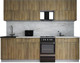 Миниатюра изображения товара Кухонный гарнитур Интерлиния Мила Gloss 50-26 (дуб вотан/дуб вотан/травертин серый)