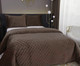 Миниатюра изображения товара Набор текстиля для спальни Sofi de Marko Натаниэль 160х220 / Пок-Нт-160х220ш (шоколад)