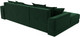 Миниатюра изображения товара Диван угловой Лига Диванов НордСтар левый / 121108L (велюр зеленый/подушки велюр зеленый)